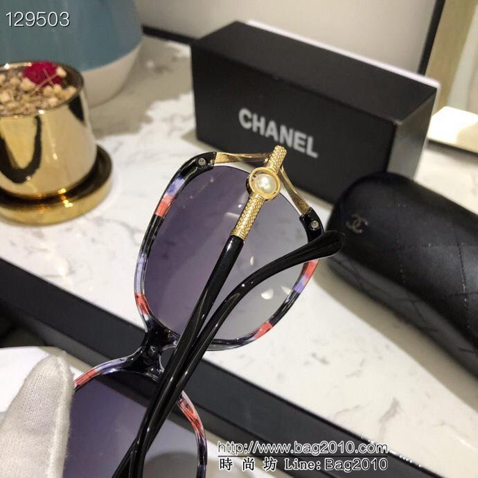 CHANEL香奈兒 官方同款 新款大框偏光墨鏡 經典珍珠款 寶麗來超清 偏光太陽鏡 311  lly1470